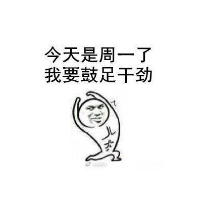 这周我要努力斗图表情包搞笑图片