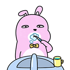 微信表情包第二波raby兔日常篇