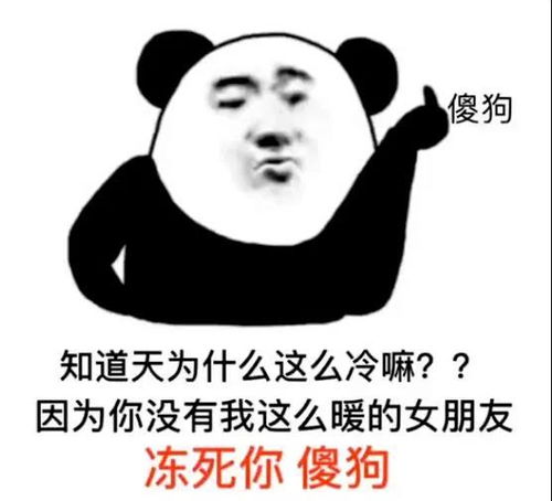 沙雕熊猫头表情包如果不想理我,可以把我推给你闺蜜
