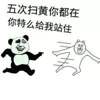 搞笑表情包又是你小子,五次扫黄你都在场