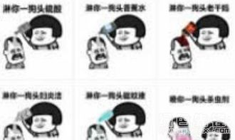 淋你一狗头氰化钾qq表情包淋你一狗头系列表情素材v1.0