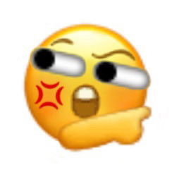 搞怪的小黄脸表情