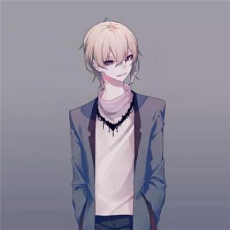 伤感男生动漫头像没有你我没有心情
